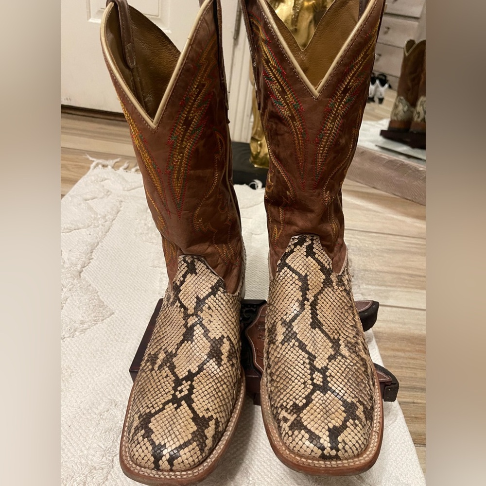 Cody James Men’s Exotic Python Western Boots 91/2 EE